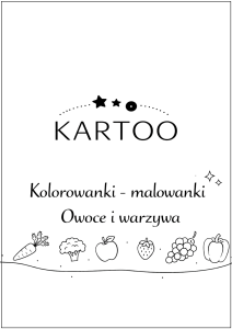 KARTOO Kolorowanka - malowanka Owoce i warzywa.png